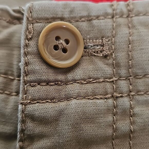 IZOD Men's Cargo Cotton Shorts Khaki Size 30 - Picture 7 of 16